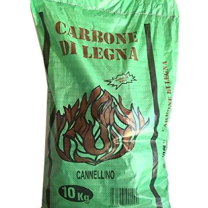 Carbone di Legna Cannellino – Sacco 10 kg – Naturale e di lunga durata