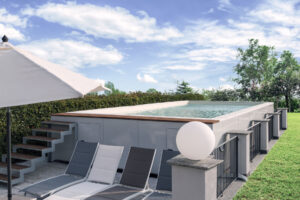 Piscina Mediterranea – 360×560×125 cm – Autoportante con struttura modulare