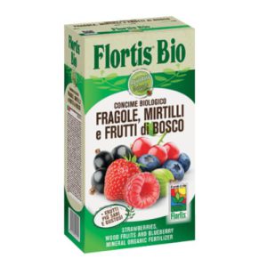Flortis Concime Biologico per Fragole, Mirtilli e Frutti di Bosco – 1 kg