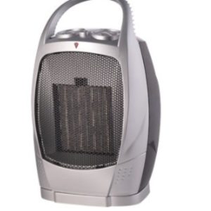 Termoventilatore Ceramico CORVARA EFFE – 750/1500W con Base Oscillante