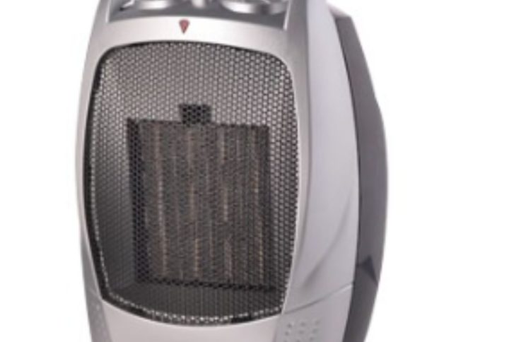 Termoventilatore Ceramico CORVARA EFFE – 750/1500W con Base Oscillante