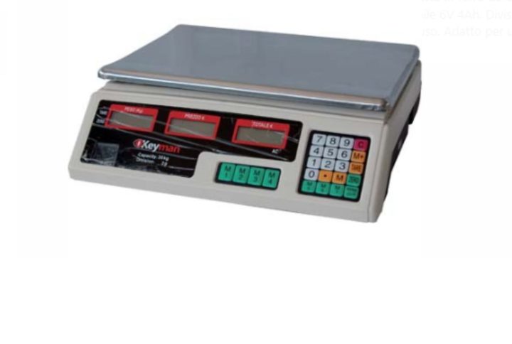 Bilancia Digitale EFFE 420100 – Display LCD su Due Lati