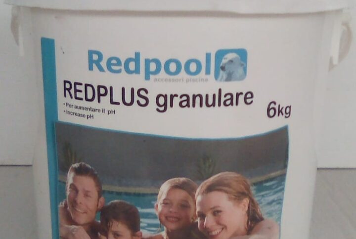 REDPLUS Granulare – Incrementatore di pH per Piscine – 6 Kg