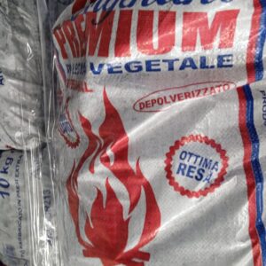 Carbone di Legna Argentino 10 kg – Depolverizzato ad Alta Resa