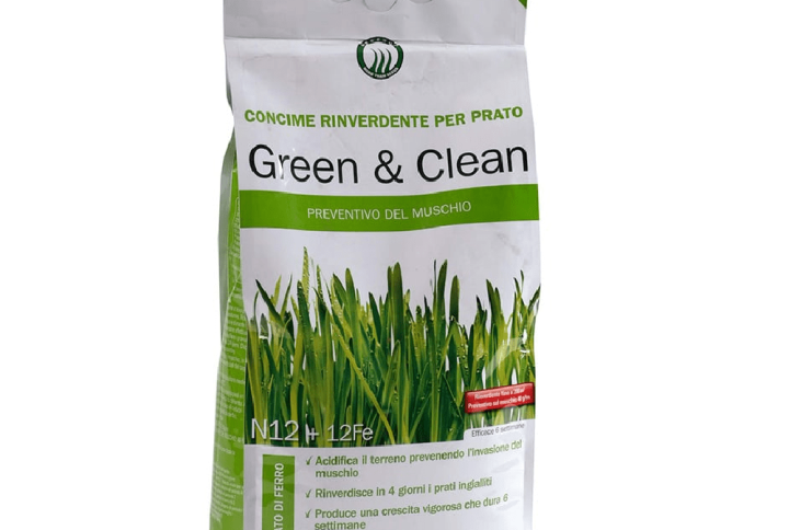Rinverdente Antimuschio Green&Clean – 4 kg, Azione Rapida