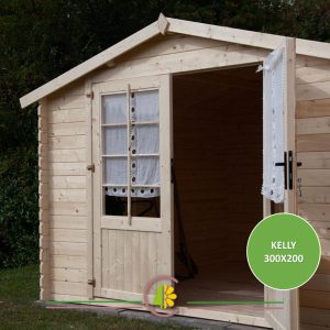 Casetta in Legno KELLY – 300×200 cm –  Losa Legnami
