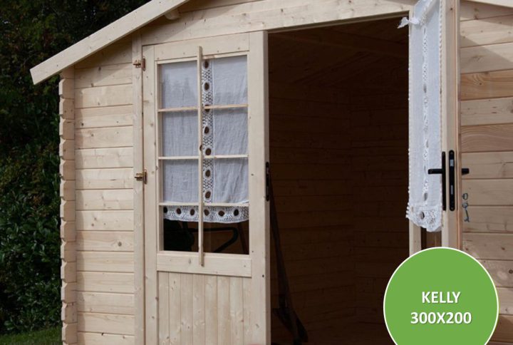Casetta in Legno KELLY – 300×200 cm –  Losa Legnami