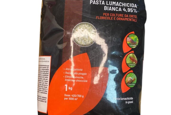 Pasta Lumachicida – Esca Granulare 1 Kg contro Lumache e Limacce