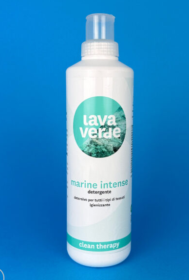 Detergente Bucato Marine Intense Lavaverde – 720 ml – Profumo Fiori d’Arancio e Legni