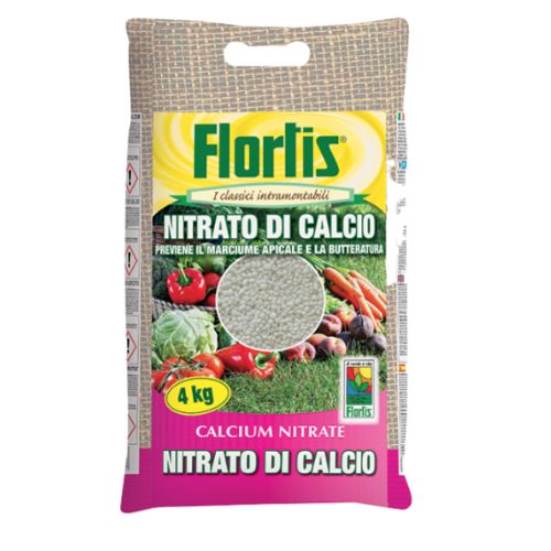 Flortis Nitrato di Calcio – Concime Granulare – 4 kg