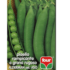 Semi Pisello Rampicante Alderman – Grano Rugoso – Confezione 100 g