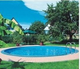 Kit Piscina Rondò Tonda h 1.20 –  in acciaio zincato