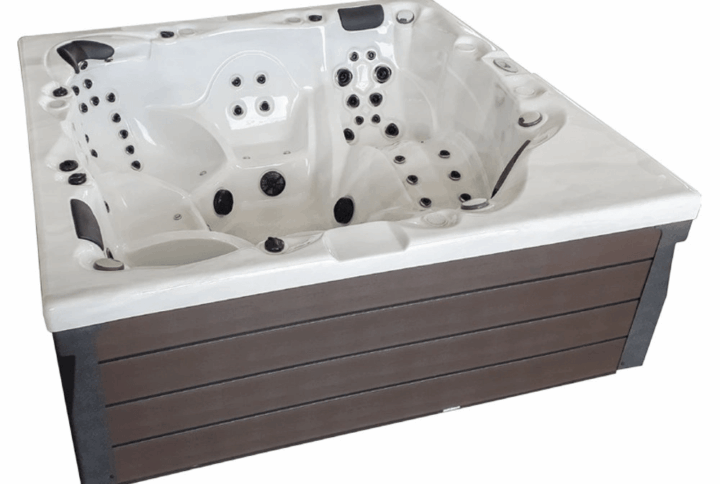 SPA idromassaggio MAJOR – 5 posti, 2 lettini e cromoterapia