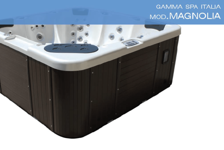 SPA Idromassaggio MAGNOLIA – 6 Posti con Ozono, Radio e LED