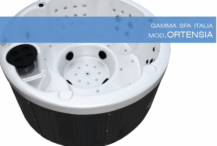 SPA Idromassaggio ORTENSIA – 5 Posti, LED, Ozono e Aromaterapia