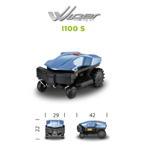 Robot Rasaerba Wiper I 100S – Silenzioso e Smart per Giardini fino a 1000 m²