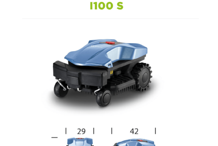 Robot Rasaerba Wiper I 100S – Silenzioso e Smart per Giardini fino a 1000 m²