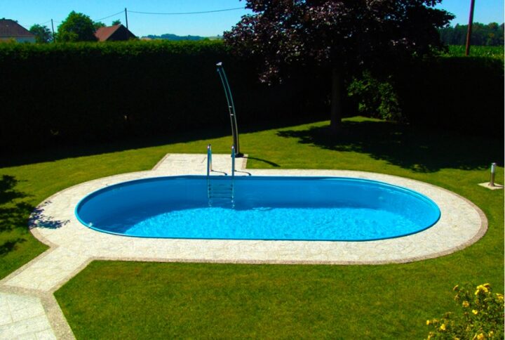 Kit piscina Rondò ovale h 1.20