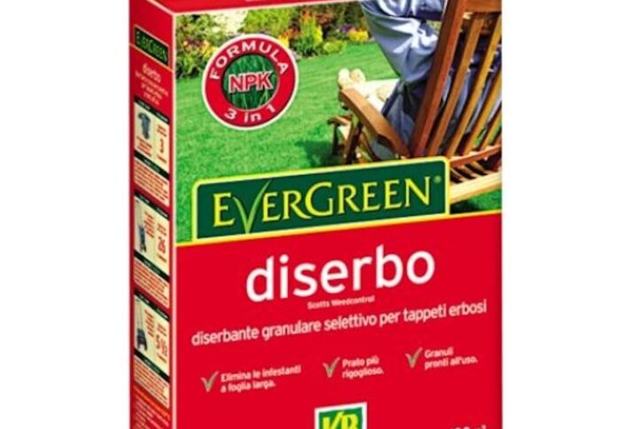 Concime Diserbante per Tappeti Erbosi – Azione Nutriente e Antinfestanti – 1 kg