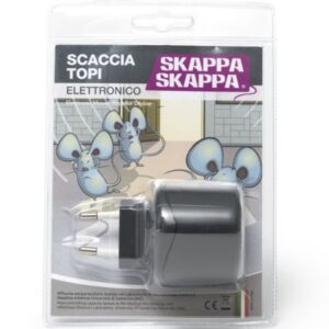 Skappa Skappa – Scaccia Topi Elettronico a Ultrasuoni – Copertura 90 m³