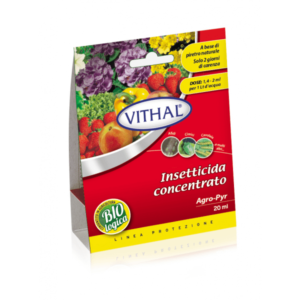 VITHAL Agro-Pyr – Insetticida Naturale Concentrato – 20 ml