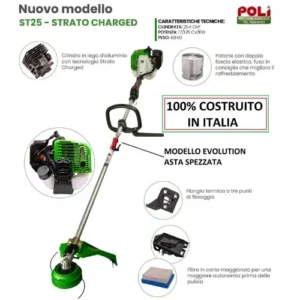 Decespugliatore Active ST25 Evolution – Motore 2T da 25,4 cc professionale
