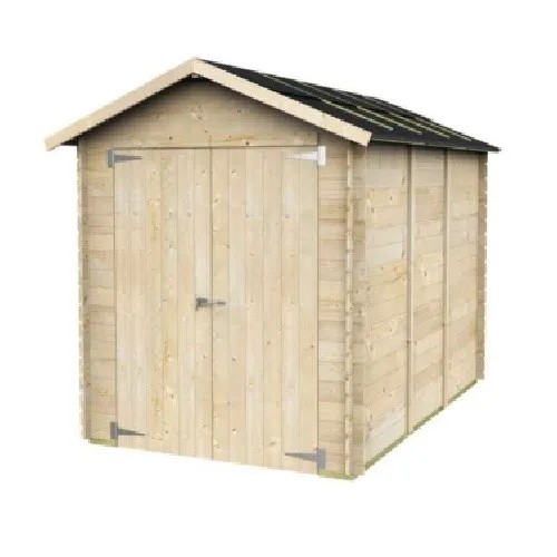 Casetta FIAMMA 178×273 – Struttura in Legno con Tetto Idrorepellente e Travi in Autoclave