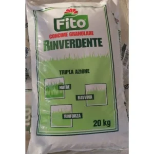 FITO Rinverdente Antimuschio – Concime Granulare a Tripla Azione 20kg