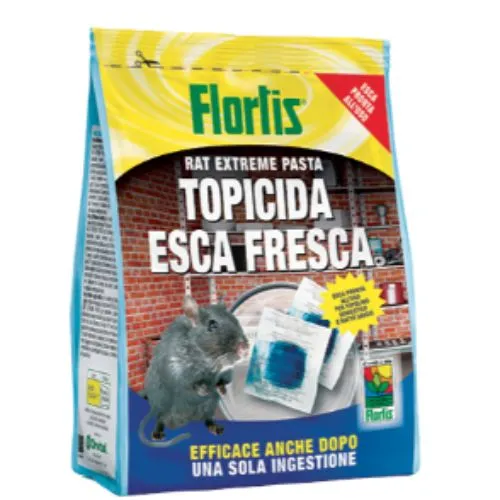 FLORTIS Topicida Esca Fresca – Sicura ed Efficace in Formato Compatto – 150 g