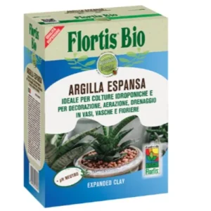 Flortis Bio Argilla Espansa – Drenante Naturale per Vasi – 2 Litri Flortis Bio Argilla Espansa – Drenante Naturale per Vasi – 2 Litri