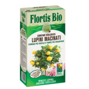 FLORTIS BIO Concime Lupini Macinati – Naturale per Agrumi e Acidofile – 800 g