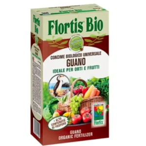 Flortis Bio Concime Universale con Guano – Orti e Frutti – 800 g