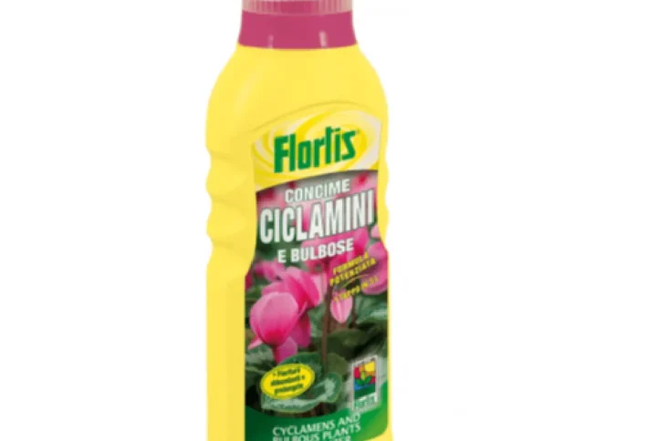 Flortis Concime Liquido per Ciclamini e Bulbose – NPK 6-4-8 + Microelementi