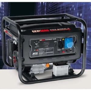 Generatore GENMAC G6000E – 6 kW con Carrello per Trasporto