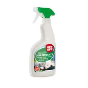 GET OFF Spray Disabituante per Cani e Gatti – Interni ed Esterni – 500 ml