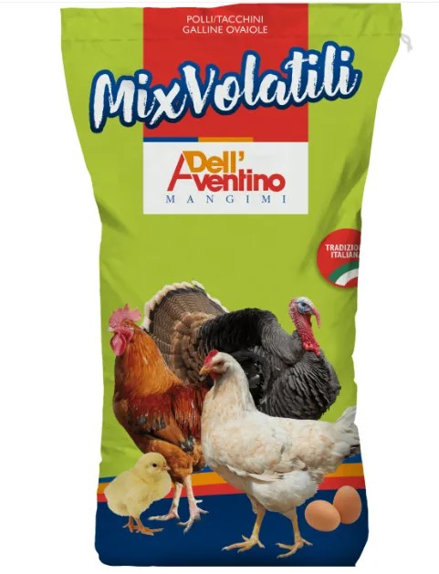 Mix Maraviglia dell’Aventino – 25 kg – Mangime completo per avicoli