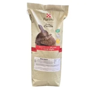 Mangime Svezzamento Conigli Baby Rabbit – 10 kg, con Erbe e Oli Essenziali