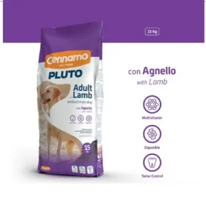 Pluto Lamb – Crocchette per Cani Adulti con Agnello – 15 kg
