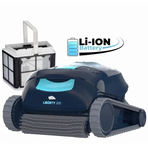 Robot Piscina Dolphin Liberty 200 – Wireless, Fondo + Pareti, Autonomia 90 min