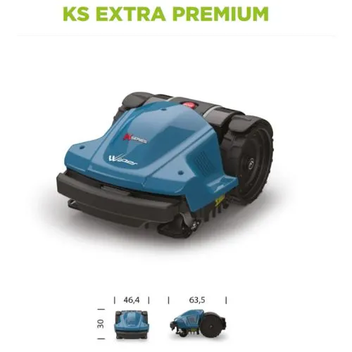 Robot Rasaerba Wiper KS Extra Premium – Fino a 3500 m² – GPS e App