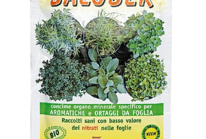 Saluber Concime BIO per Aromatiche e Ortaggi – 100 g
