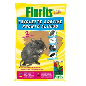 Tavolette Adesive Cattura Topi e Insetti – 2 Pezzi