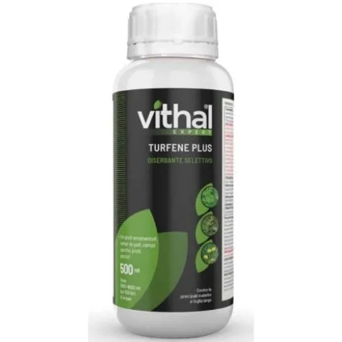 Vithal Expert Turfene Plus – Diserbante Selettivo 500 ml per Prati Ornamentali e Tappeti Erbosi