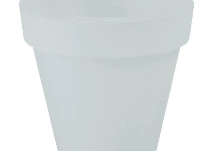 Vaso Capri Trasparente Opaco – Ø 14 cm h 13