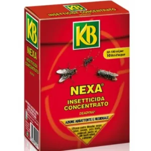 Nexa Insetticida Concentrato per Esterni – Azione Rapida e Residuale – 100 ml