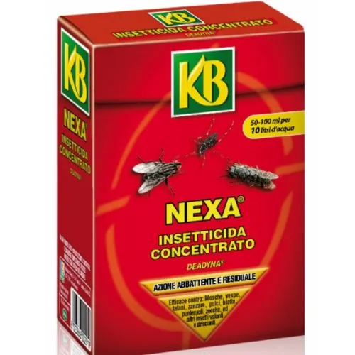 Nexa Insetticida Concentrato per Esterni – Azione Rapida e Residuale – 100 ml