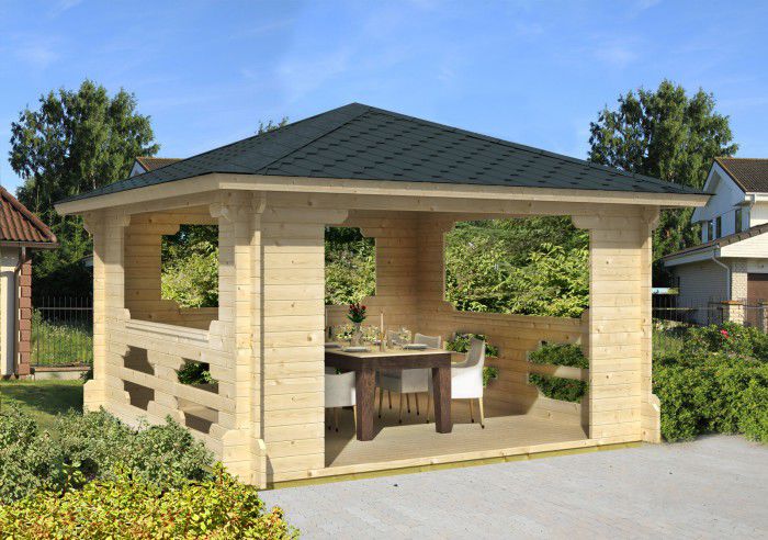 Gazebo da giardino Ibiza 40 mm