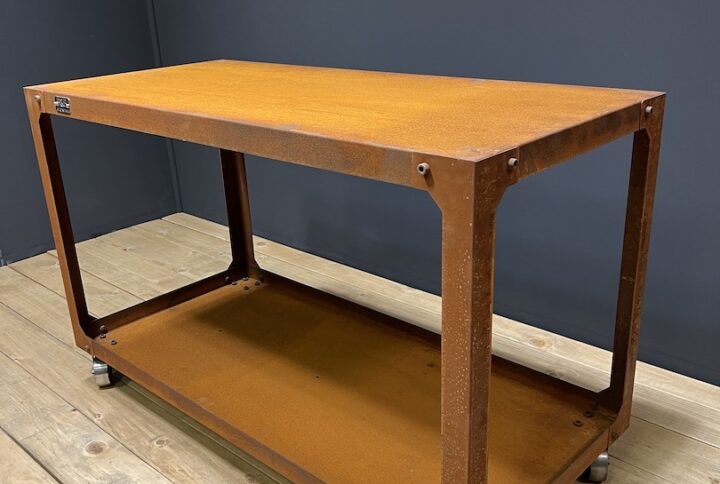 Carrello industriale corten