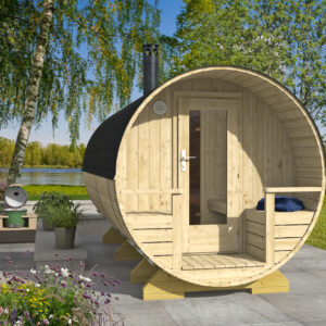 Sauna botte Kemi Ø 210 × 400 cm