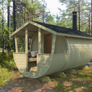 Sauna botte Lahti Ø 200 × 400 cm